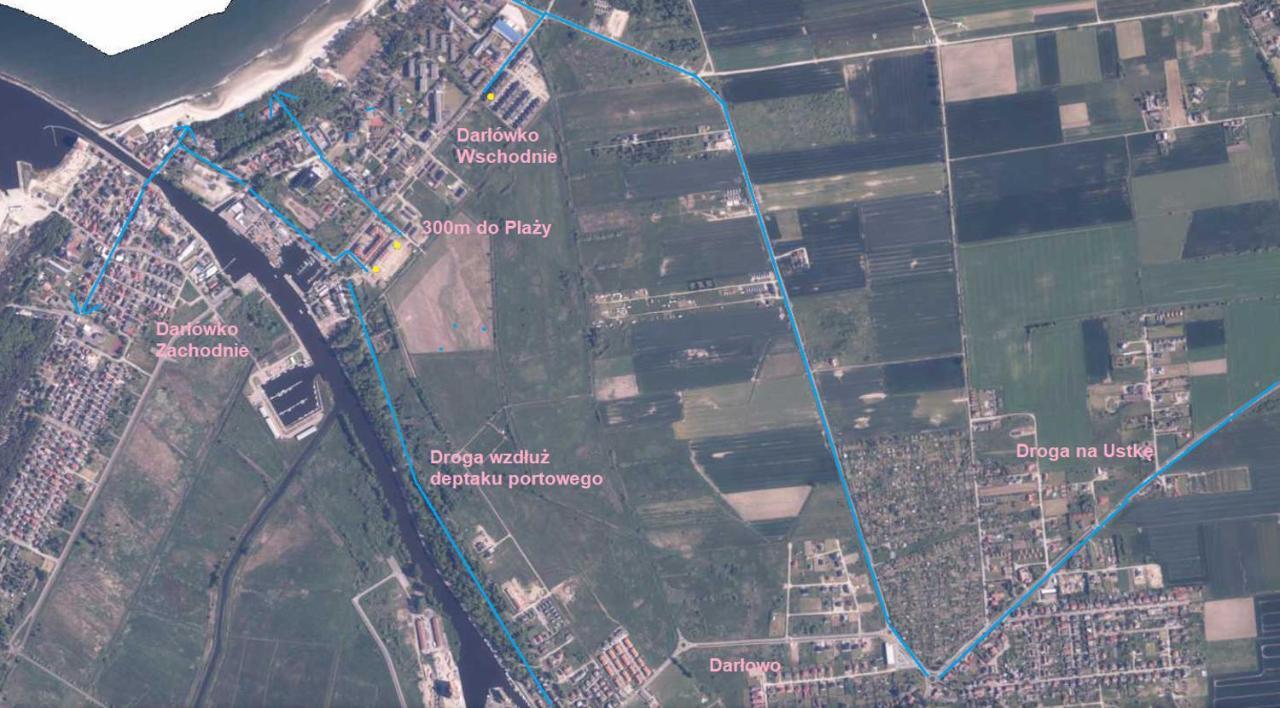 Sunny Apartament Ujście-Darłowskie 外观 照片